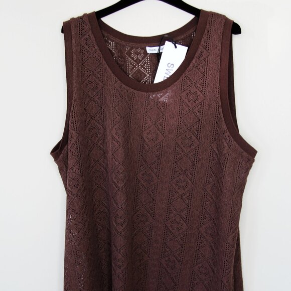 BNWT AW23 CMMN SWDN KNITTED TANK TOP L - Picture 2 of 11